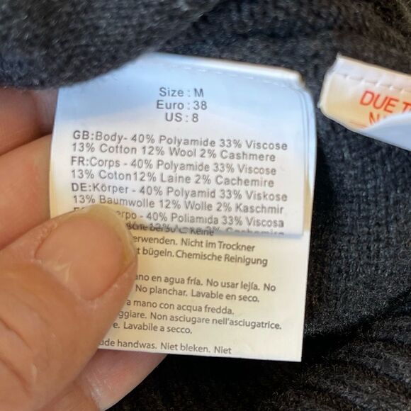 BENCH Zipper Up Knit Cardigan.Size M - Picture 12 of 14